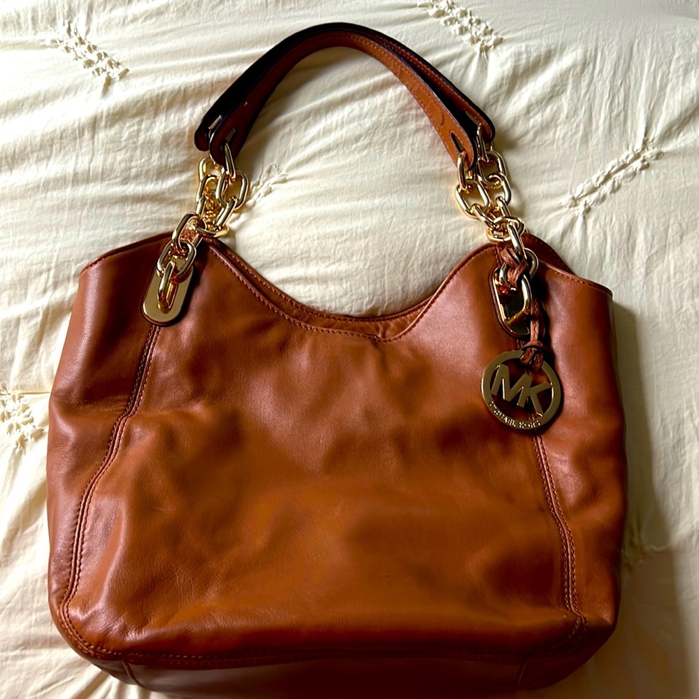 Michael Kors MK Designer Lillie Shouulder Bag Purse Handbag